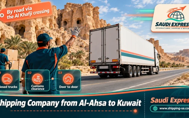 Shipping Company from Al-Ahsa to Kuwait