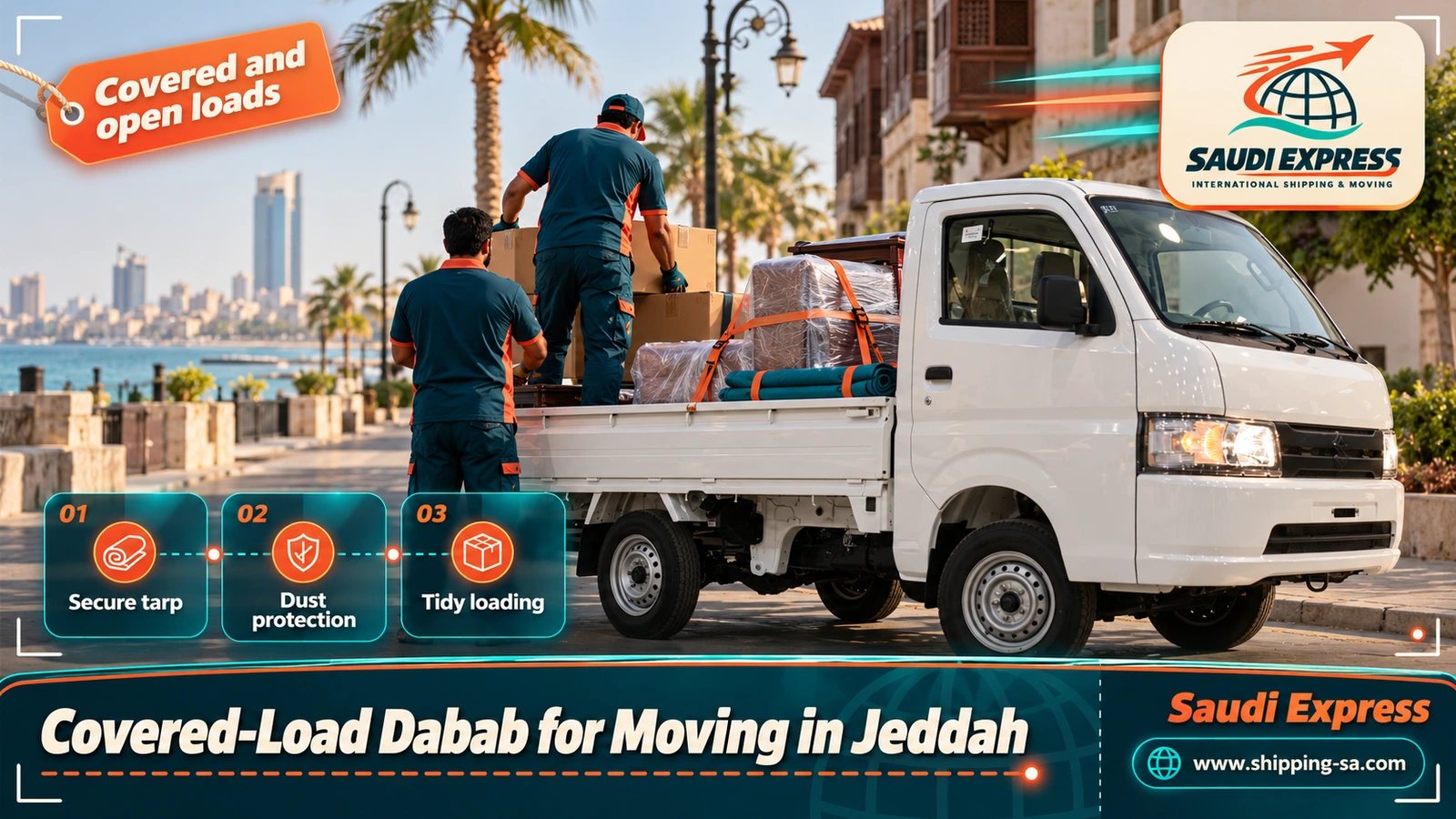 Closed-Box Dabab for Moving in Jeddah