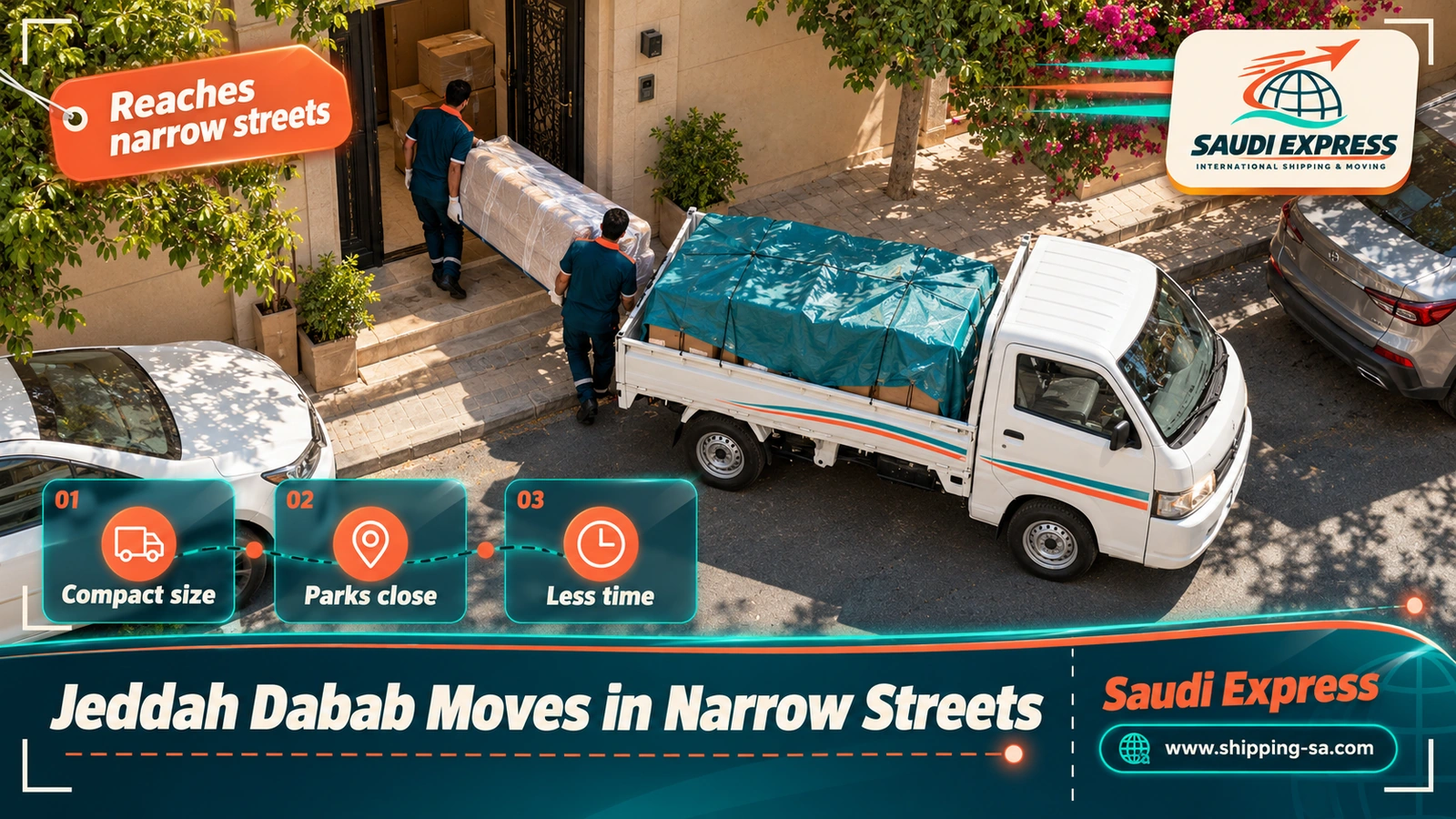 Jeddah Dabab Moves in Narrow Streets