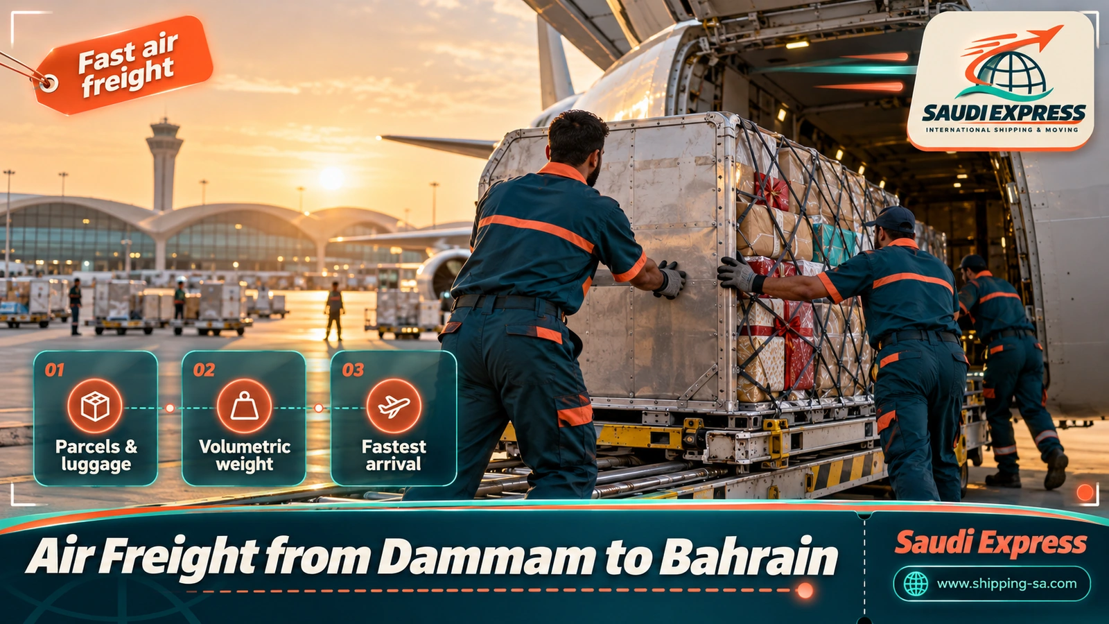 Air Freight from Dammam to Bahrain