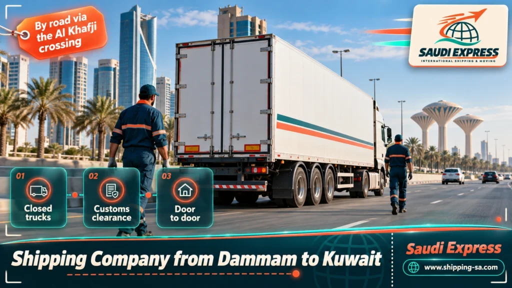 Shipping Company from Dammam to Kuwait
