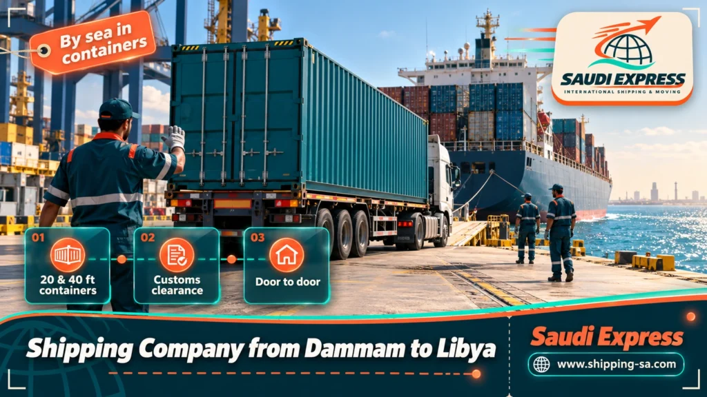 Shipping Company from Dammam to Libya