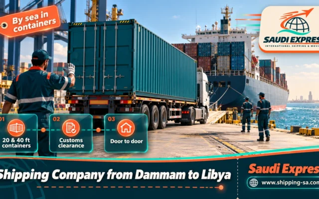 Shipping Company from Dammam to Libya