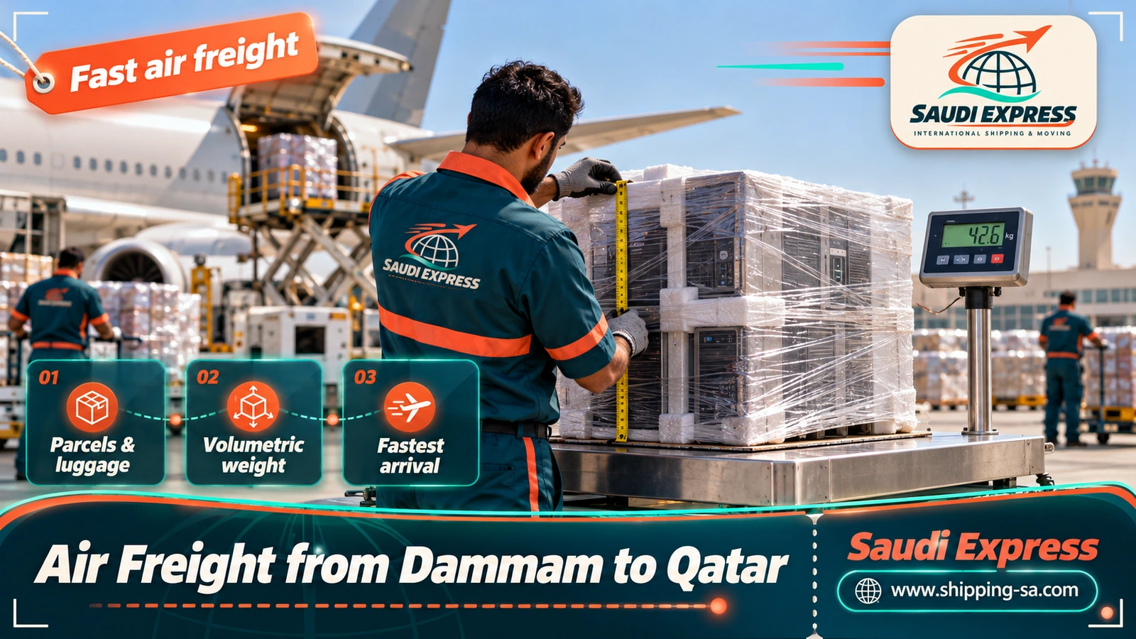 Air Freight from Dammam to Qatar