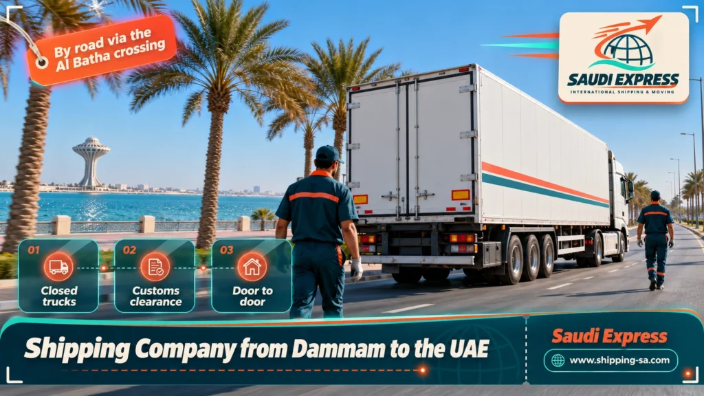 Shipping Company from Dammam to the UAE