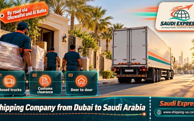 Shipping Company from Dubai to Saudi Arabia