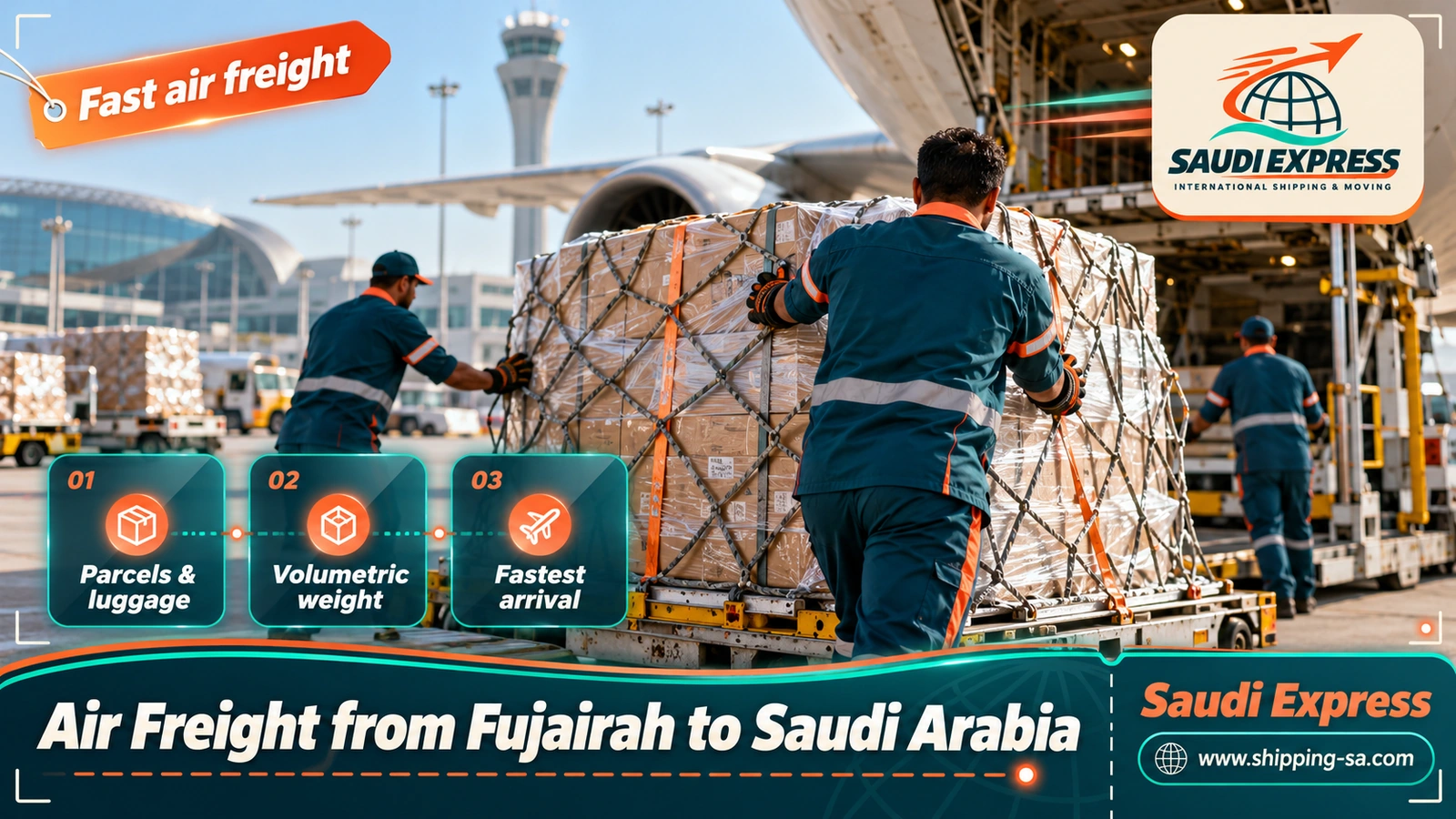 Air Freight from Fujairah to Saudi Arabia