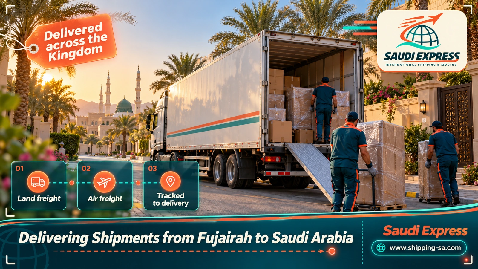 Delivering Shipments from Fujairah to Saudi Arabia
