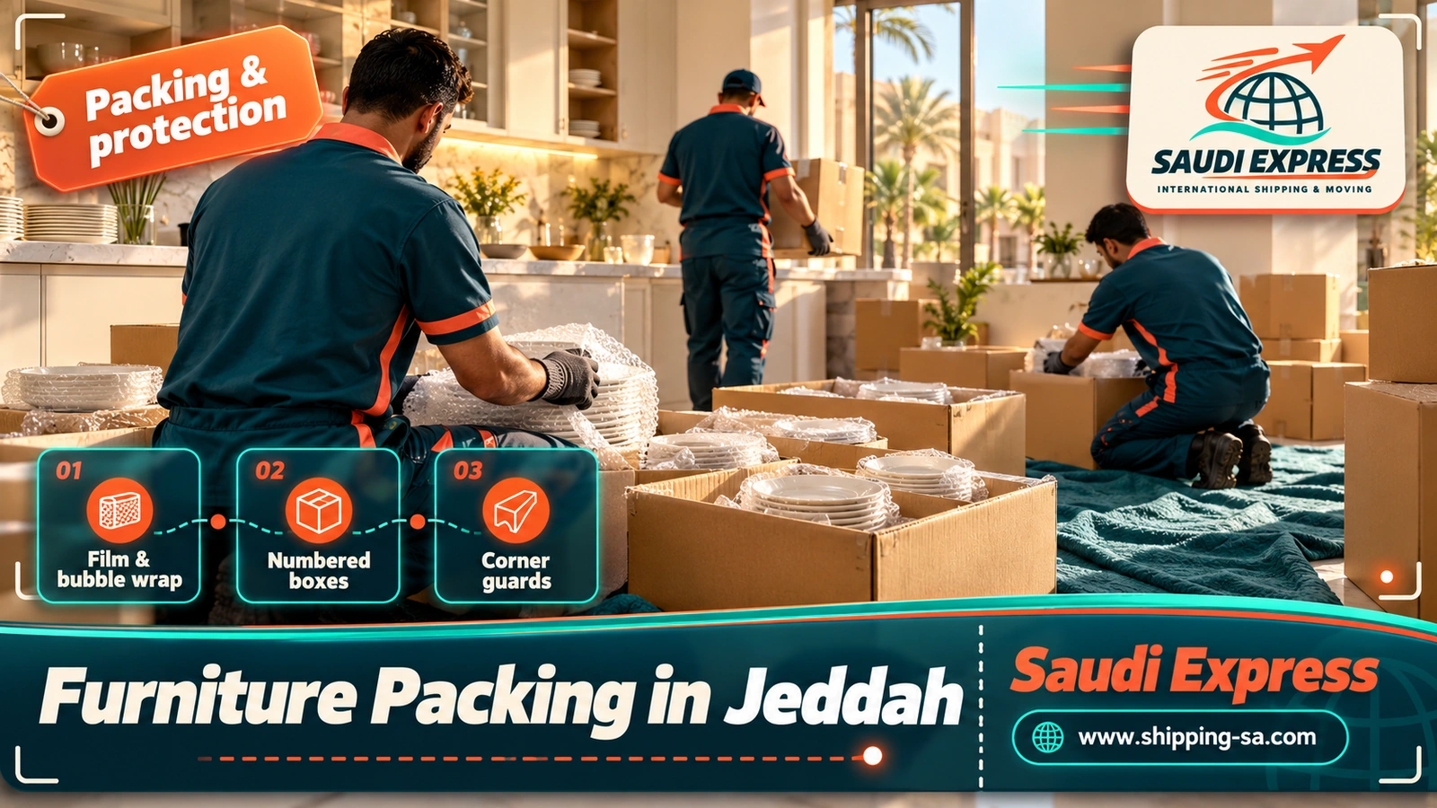 Furniture Packing in Jeddah