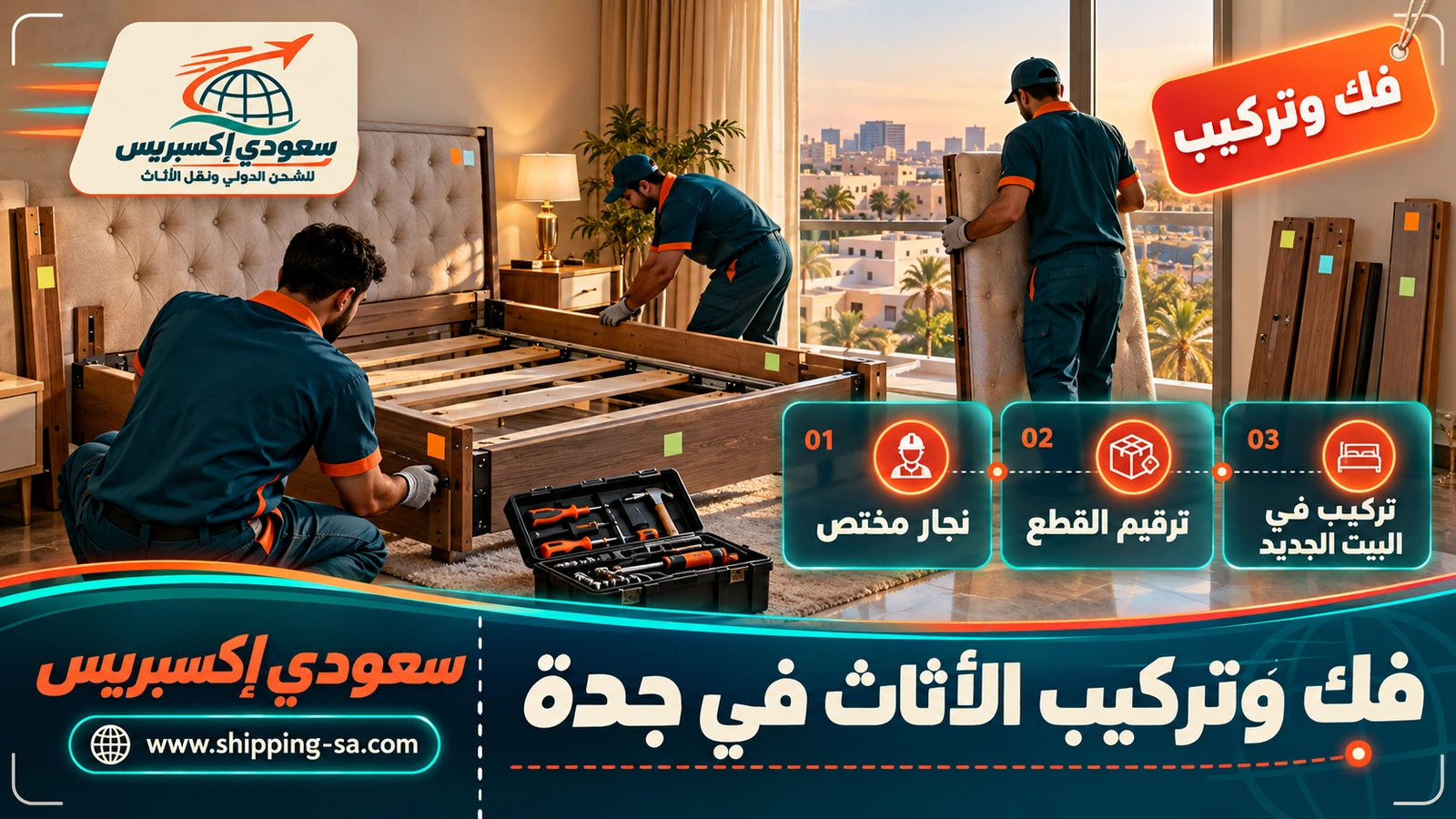 فك وتركيب الأثاث في جدة