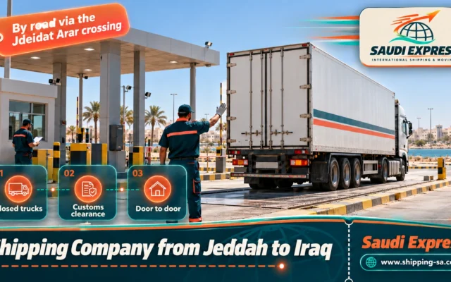 Shipping Company from Jeddah to Iraq