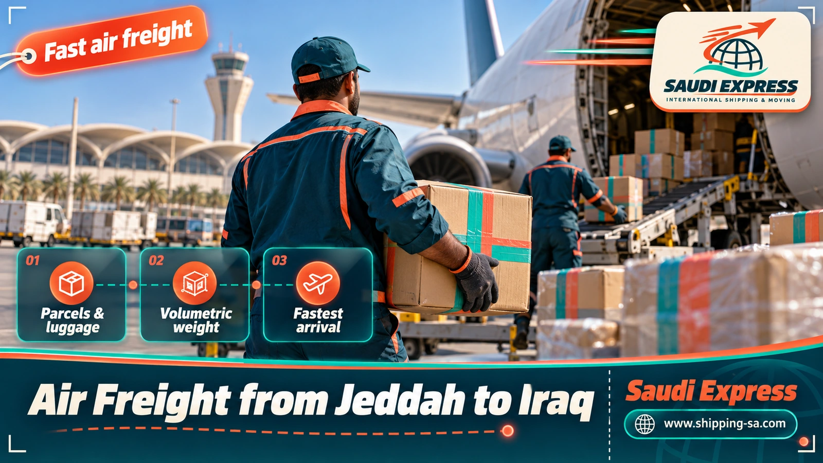 Air Freight from Jeddah to Iraq