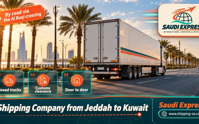 Shipping Company from Jeddah to Kuwait