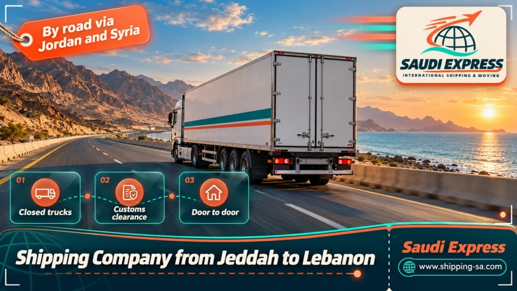 Shipping Company from Jeddah to Lebanon