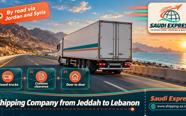 Shipping Company from Jeddah to Lebanon