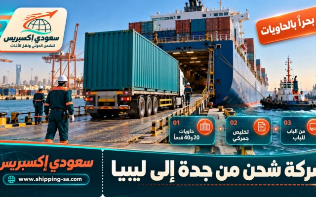شركة شحن من جدة إلى ليبيا