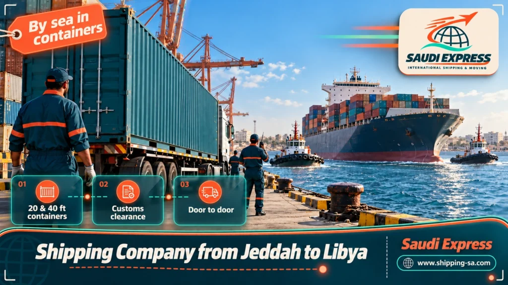 Shipping Company from Jeddah to Libya