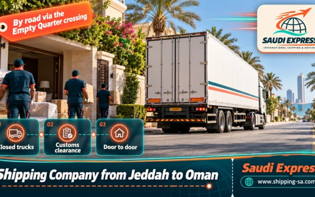 Shipping Company from Jeddah to Oman