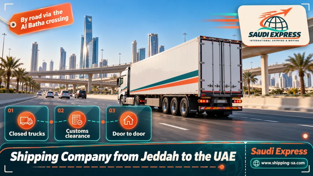 Shipping Company from Jeddah to the UAE