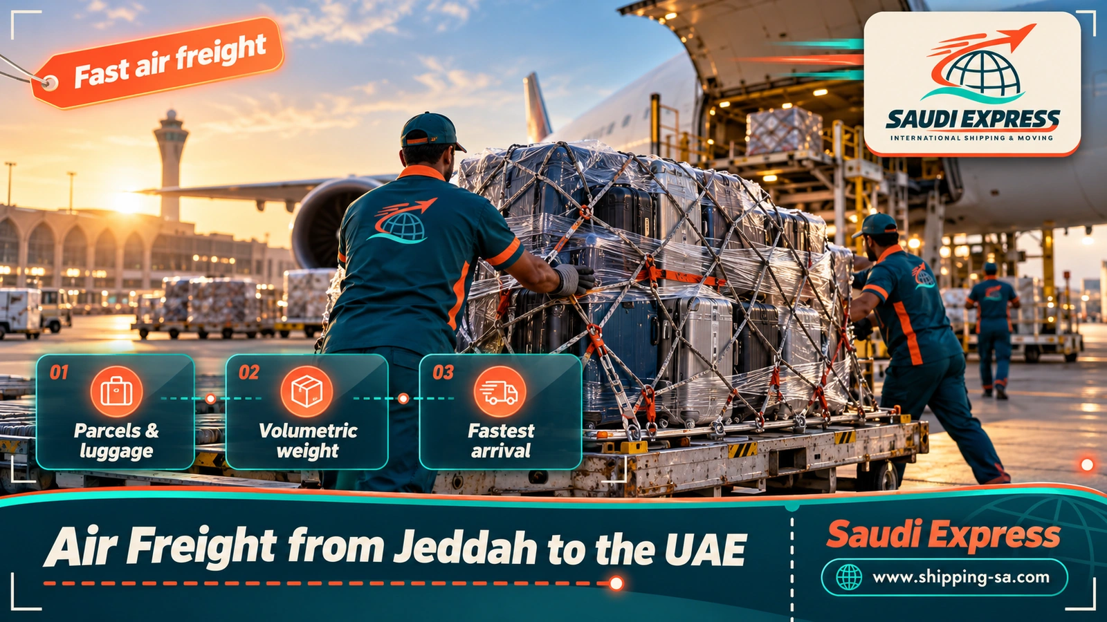 Air Freight from Jeddah to the UAE