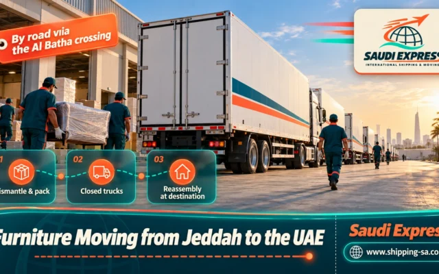 Furniture Moving from Jeddah to the UAE