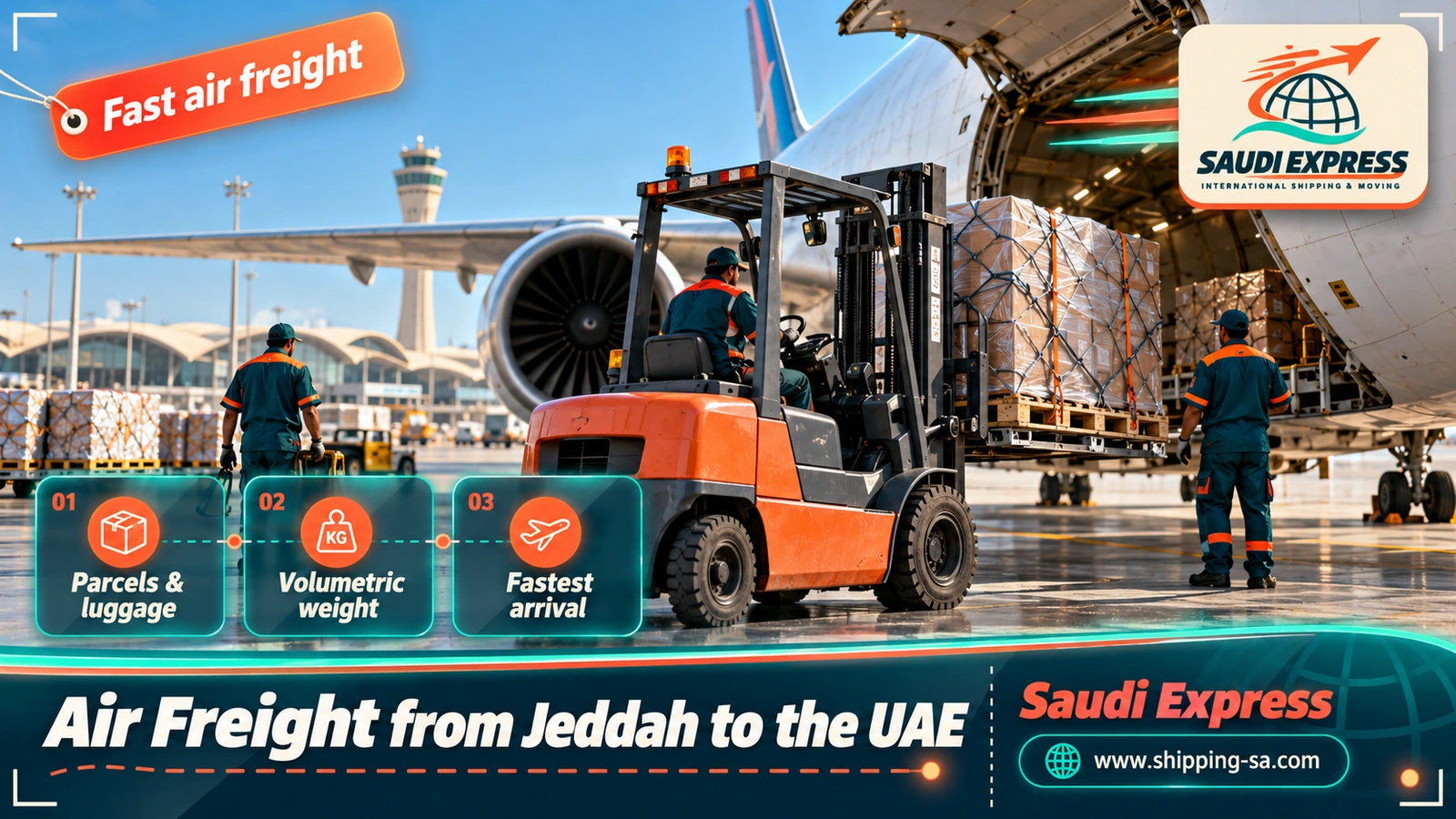 Air Freight from Jeddah to the UAE