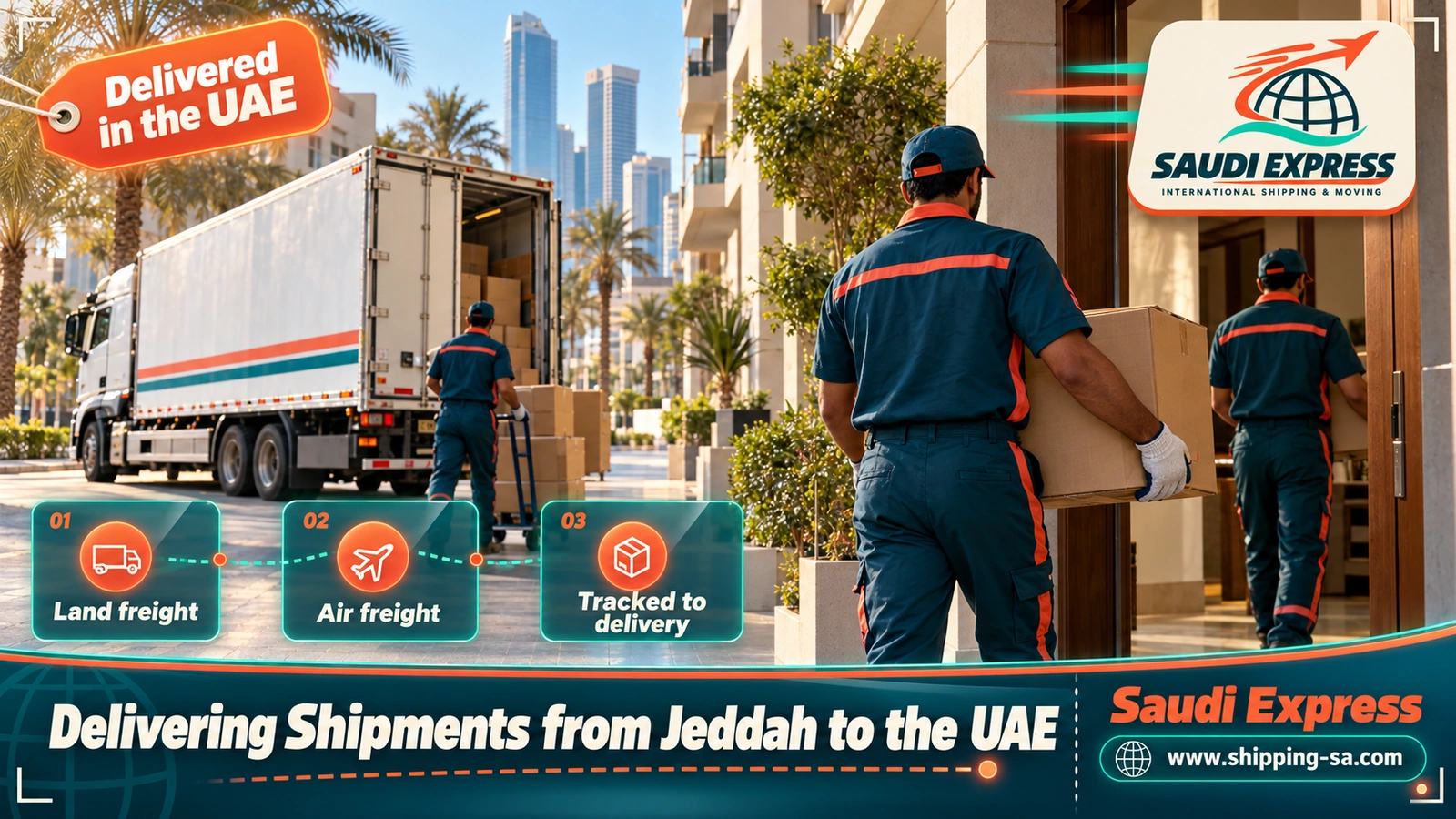 Delivering Shipments from Jeddah to the UAE