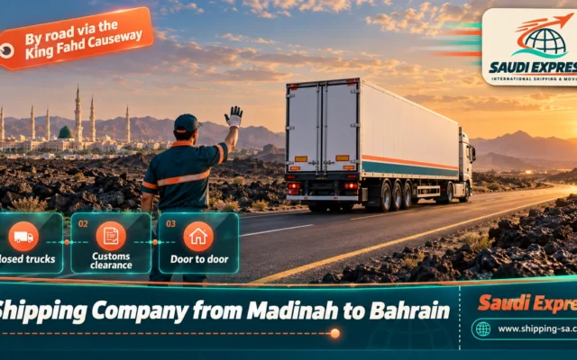 Shipping Company from Madinah to Bahrain
