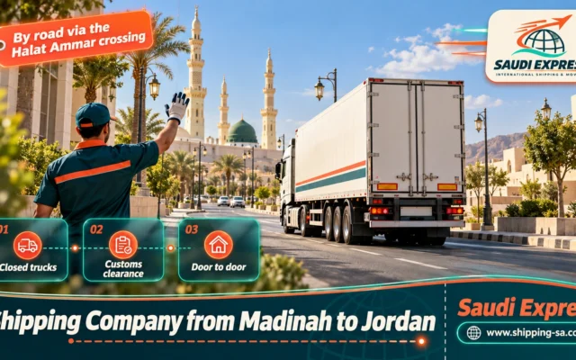 Shipping Company from Madinah to Jordan