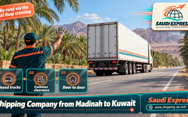 Shipping Company from Madinah to Kuwait