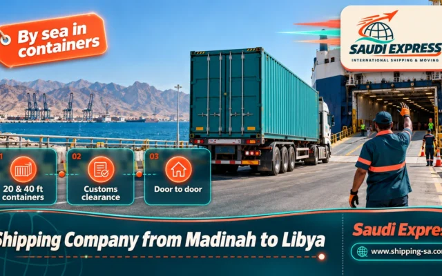 Shipping Company from Madinah to Libya