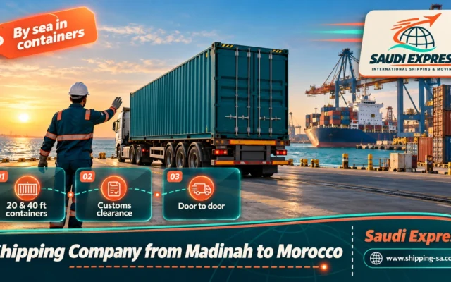 Shipping Company from Madinah to Morocco