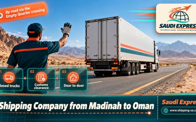 Shipping Company from Madinah to Oman