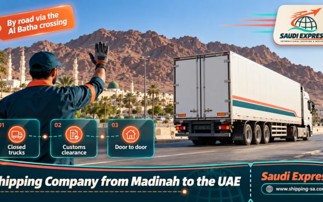 Shipping Company from Madinah to the UAE