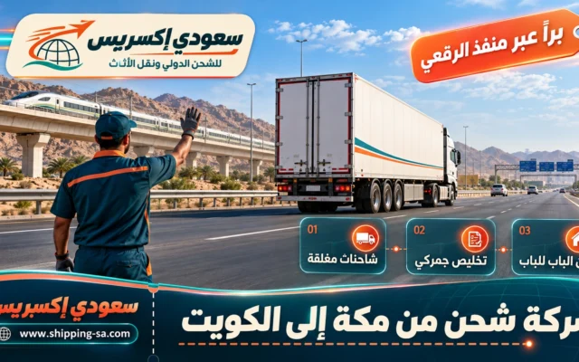 شركة شحن من مكة إلى الكويت