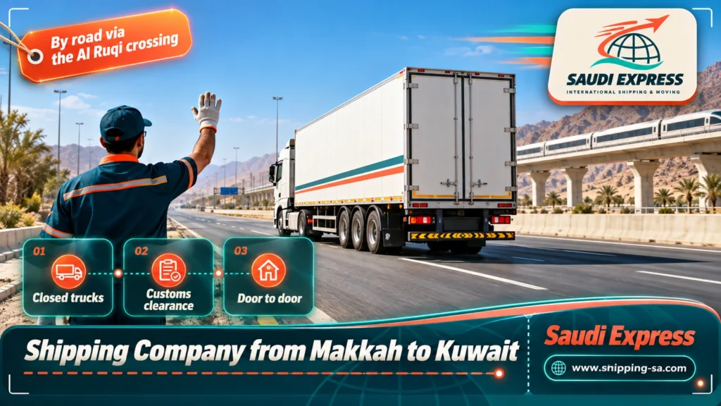 Shipping Company from Makkah to Kuwait