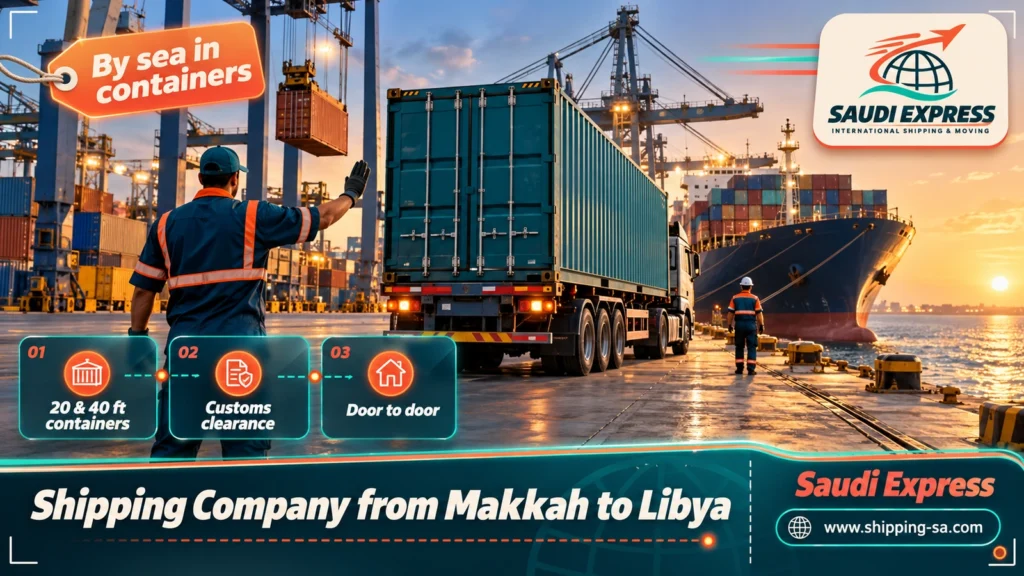 Shipping Company from Makkah to Libya