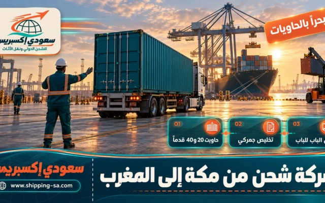 شركة شحن من مكة إلى المغرب