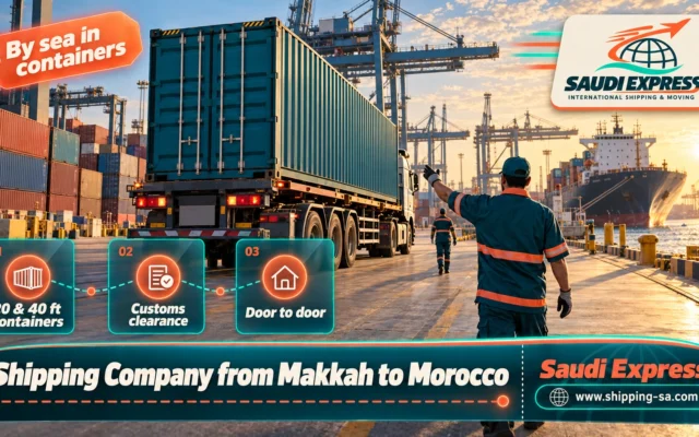 Shipping Company from Makkah to Morocco