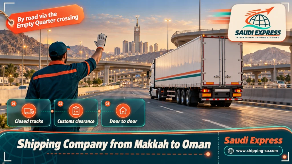 Shipping Company from Makkah to Oman