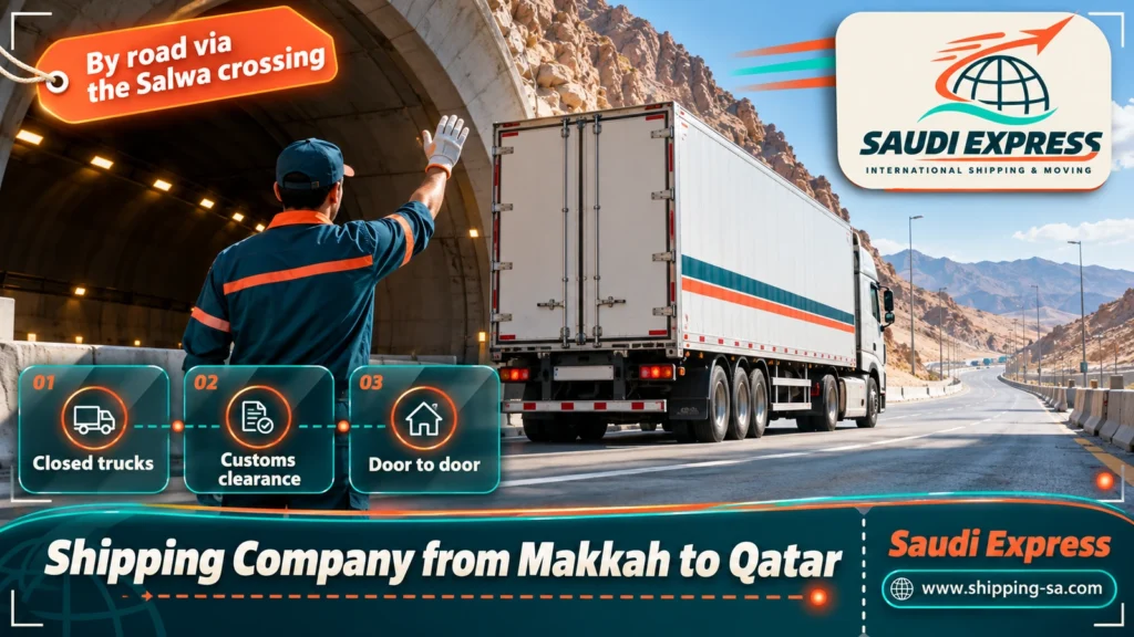 Shipping Company from Makkah to Qatar