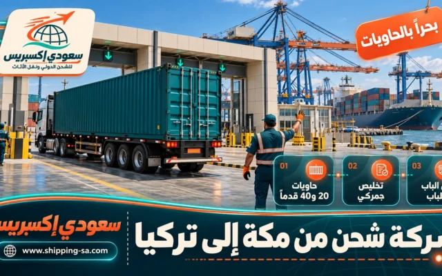 شركة شحن من مكة إلى تركيا