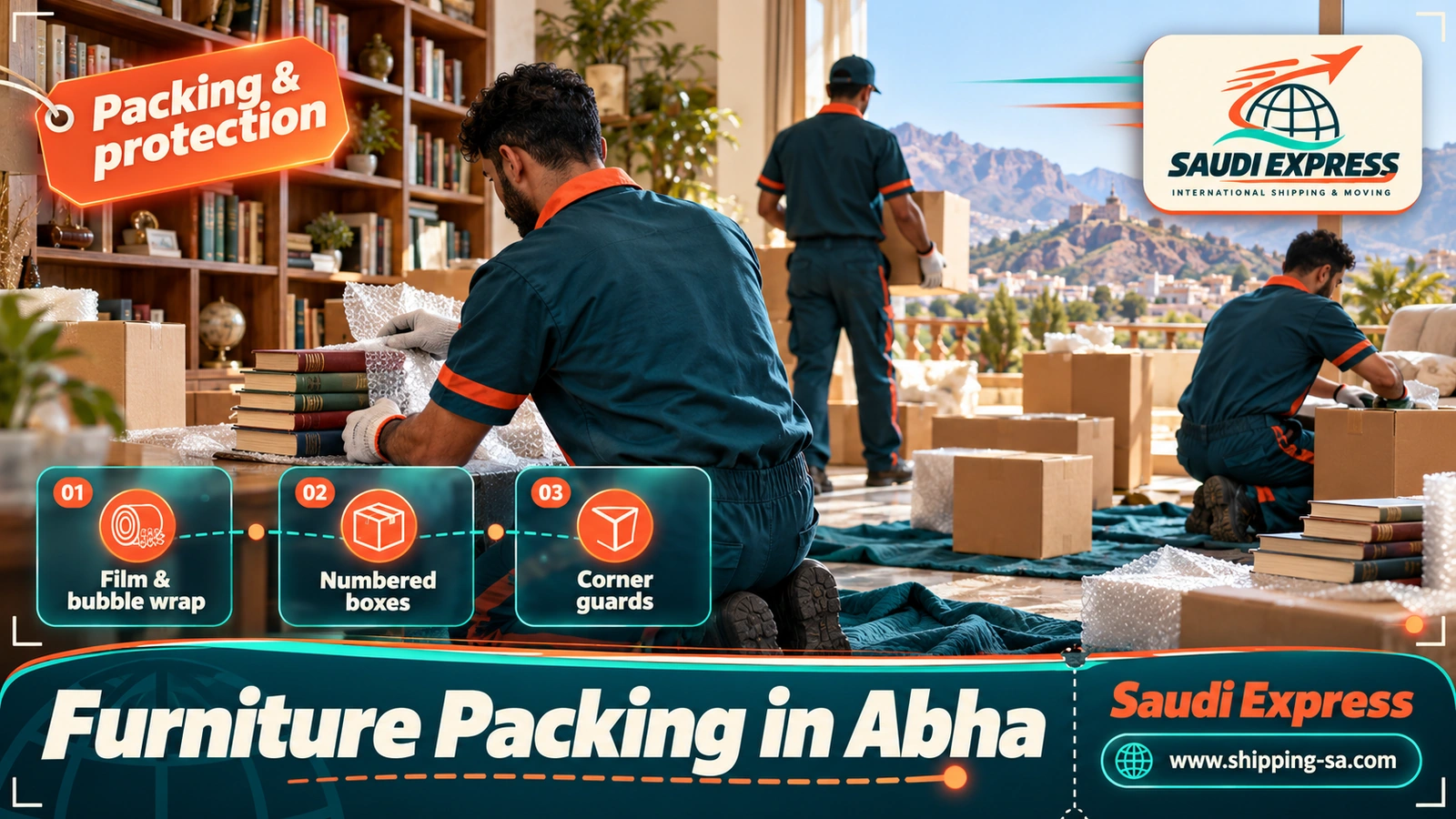 Furniture Packing in Abha