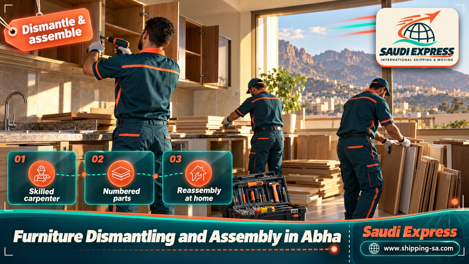 Furniture Dismantling and Assembly in Abha