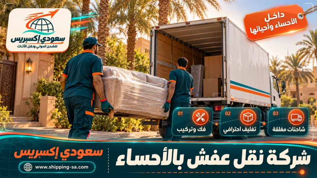 شركة نقل عفش بالأحساء