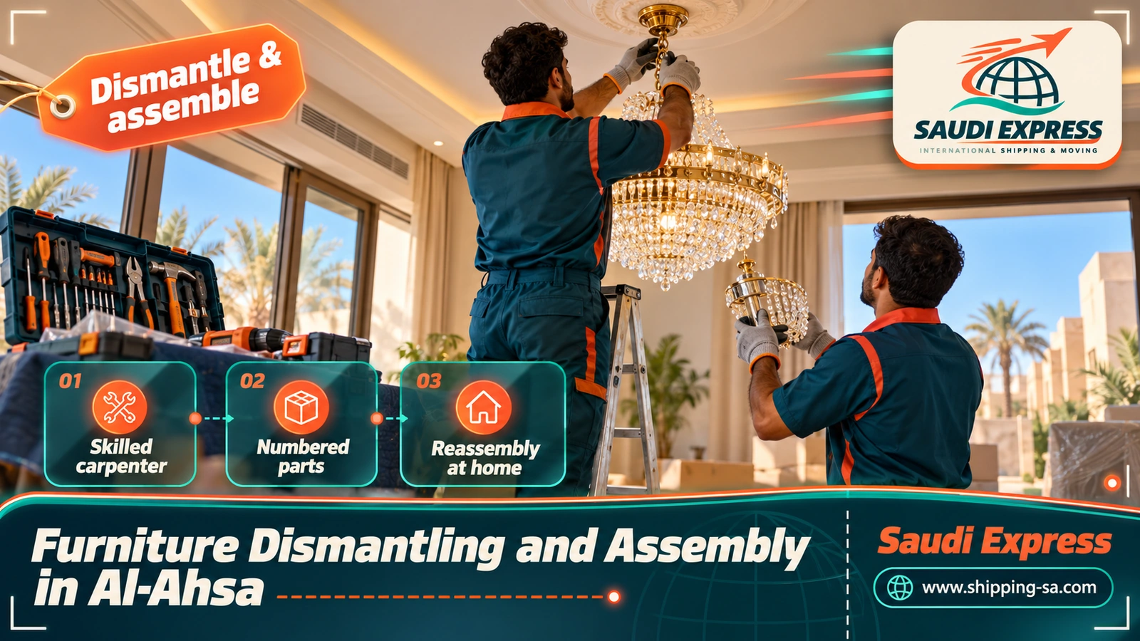 Furniture Dismantling and Assembly in Al-Ahsa
