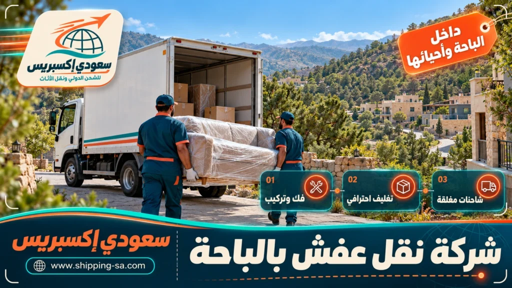 شركة نقل عفش بالباحة