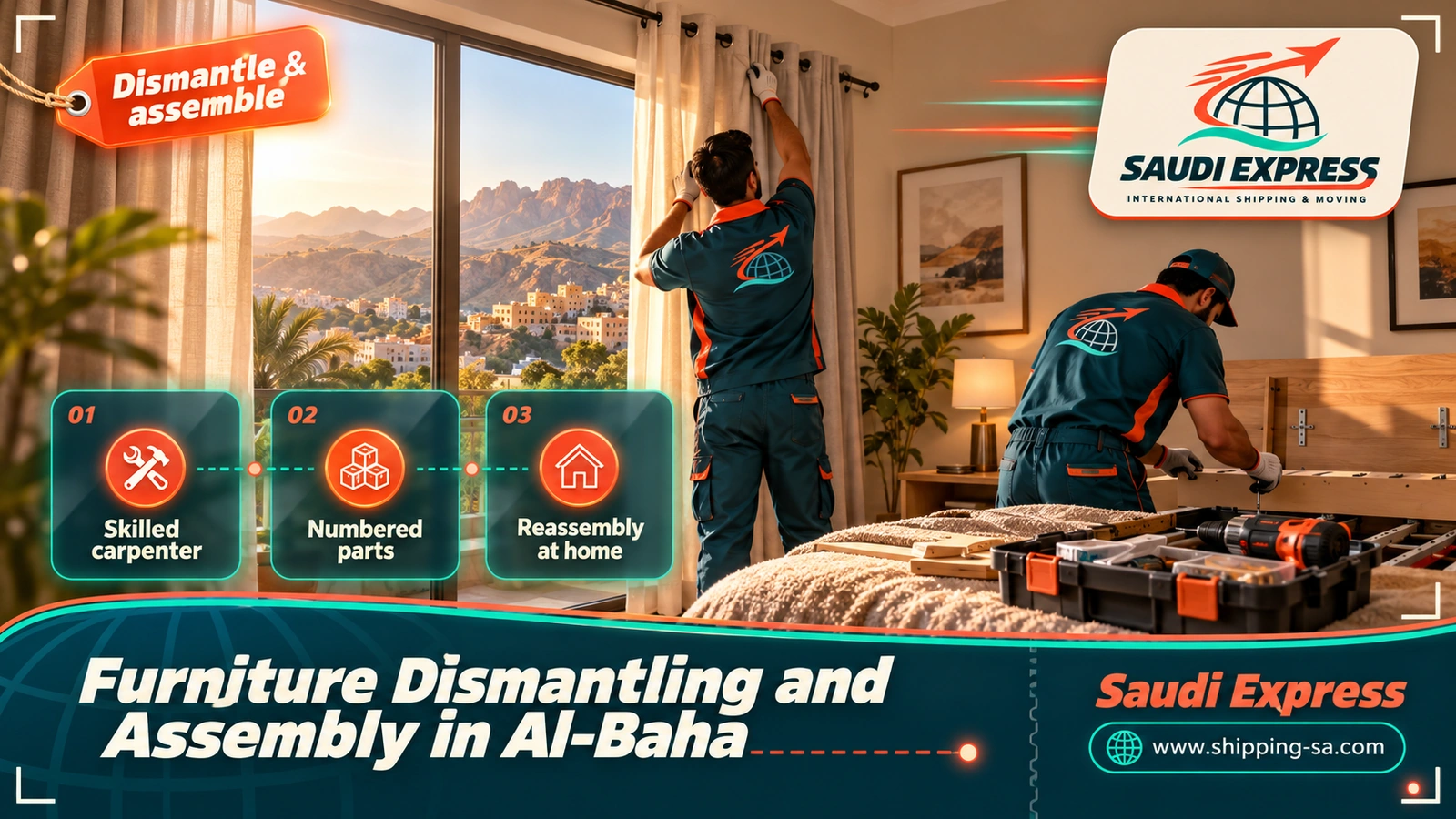Furniture Dismantling and Assembly in Al-Baha