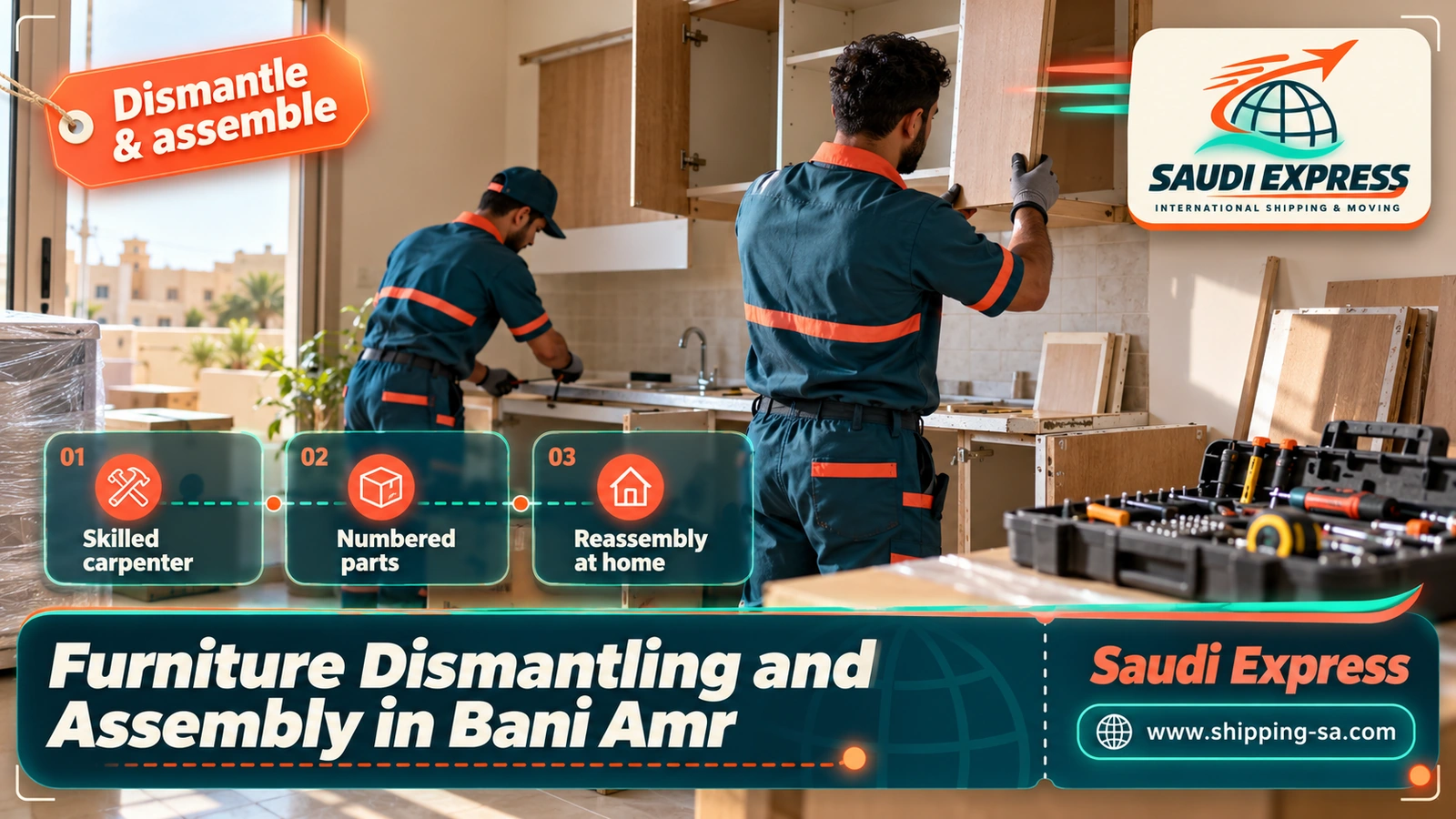 Furniture Dismantling and Assembly in Bani Amr