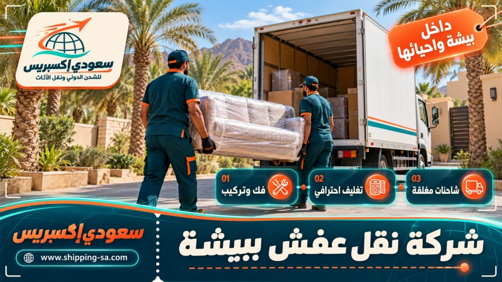 شركة نقل عفش ببيشة